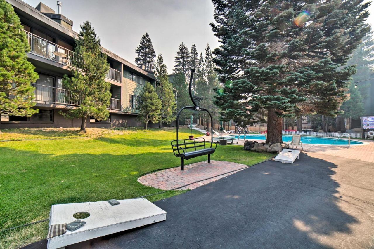 Ferienwohnung Mammoth Mtn Escape With Pool And Walk To Ski Lift Mammoth Lakes Exterior foto